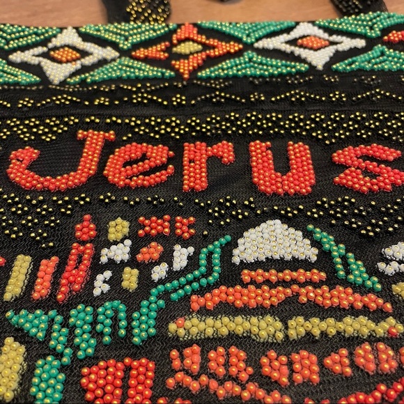 Jerusalem Beaded bag/purse - Picture 3 of 3